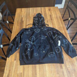 Nightmare Before Christmas Jack and Zero Front Zip Hoodie W XXL Never Worn